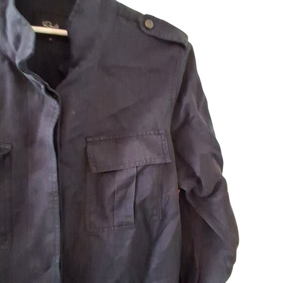 Rails Elliot indigo with floral medallion top womens M linen blend embroidered - Picture 4 of 4